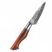 HEZHEN Master series PRO Damascus Paring, овочевий ніж, 93мм