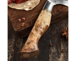 HEZHEN MS Damascus Gyuto, шеф ніж, 210мм-foto5