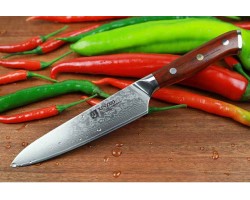 Xinzuo Yu Damascus универсальний ніж 130мм-foto11