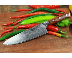 Xinzuo Yu Damascus шеф (Gyuto) 202mm-foto8