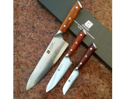 Набір кухонних ножів Xinzuo Yu 3 шт