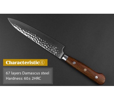 Набір кухонних ножів Xinzuo Yun 4 шт 