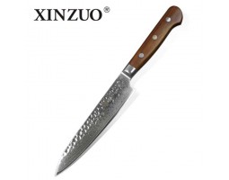 Xinzuo Yun Damascus Utility knife 150мм