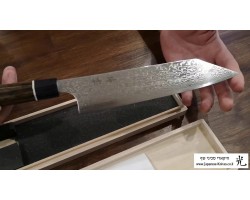 ZUIUN Damascus Santoku, сантоку ніж, 180мм-foto3
