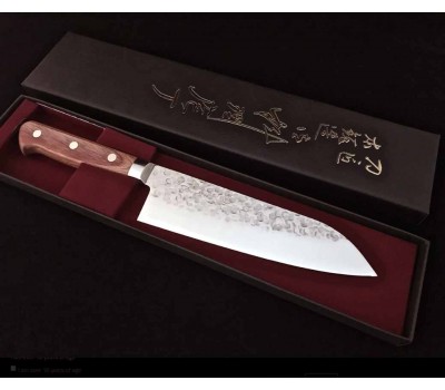 Takamura Chromax японський кухарський ніж Santoku 170mm