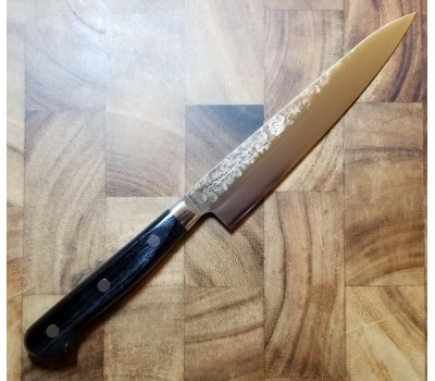 Takamura Tsuchime (Hammered)  VG10 японський універсальний ніж  (Petty) 150 мм