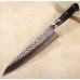Takamura Tsuchime (Hammered) VG10 японський кухарський ніж Шеф (Gyuto) 210 мм