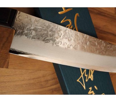 Takamura Chromax Pakka японський кухарський ніж Santoku 170mm