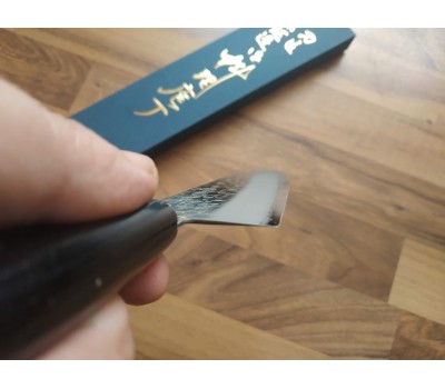 Takamura Chromax Pakka японський кухарський ніж Santoku 170mm