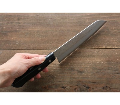 Takamura Chromax Pakka японський кухарський ніж Santoku 170mm