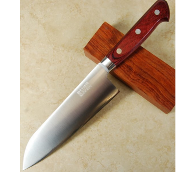 Takamura Migaki R2 японський кухарський ніж Santoku 170 мм
