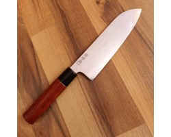 Takanori Izumi AUS-10M damascus сантоку ніж 170 мм Takanori Izumi AUS-10M damascus сантоку ніж 170 мм