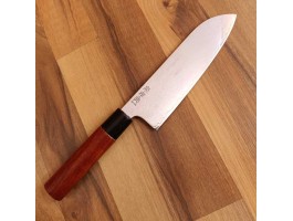Takanori Izumi AUS-10M damascus сантоку ніж 170 мм Takanori Izumi AUS-10M damascus сантоку ніж 170 мм