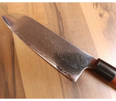 Takanori Izumi Японський сантоку ніж AUS10 Damascus Steel 170 мм Takanori Izumi Японський сантоку ніж AUS10 Damascus Steel 170 мм