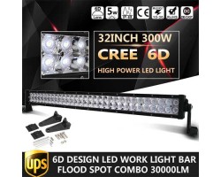 Люстра світлодіодна 32 "300W 6D CREE Пряма