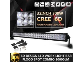 Люстра світлодіодна 32 "300W 6D CREE Пряма