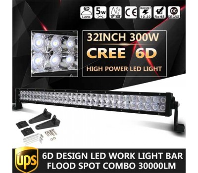 Люстра світлодіодна 32 "300W 6D CREE Пряма