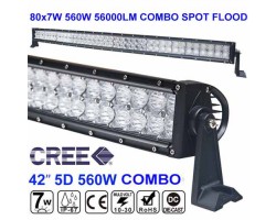 Люстра світлодіодна 42 "560W 5D CREE Пряма