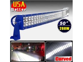 Люстра світлодіодна 50 "288W Blue CREE Curved Bar