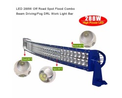 Люстра світлодіодна 50 "288W Blue CREE Curved Bar-foto2