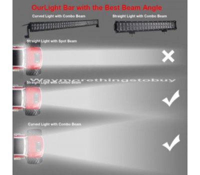 Люстра світлодіодна 52 "500W CREE Curved Bar