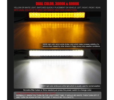 Люстра світлодіодна 22 "480W CREE Пряма