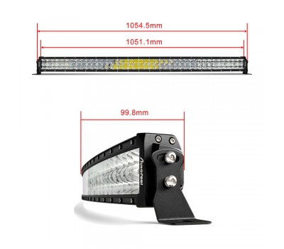 Люстра світлодіодна 42 "960W CREE вигнута