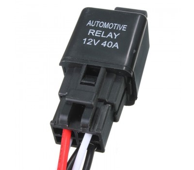 Універсальний комплект 12В 40А з кнопкою