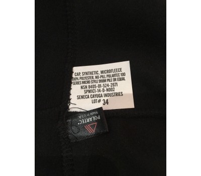 Шапка U.S. Army Polartec Black 