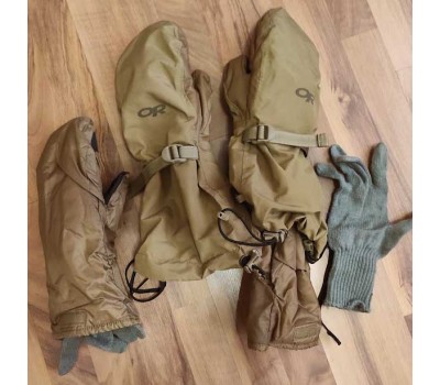 Рукавички Coyote для холодної погоди AGS Firebrand Gore-Tex 3 в 1