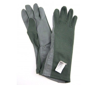 Рукавички льотні негорючі для теплої погоди - Foliage Green