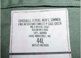 Льотний комбінезон армії США CWU-27P-foto6