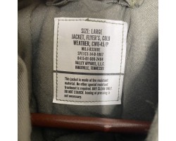 Вогнетривка утеплена куртка пілота армії США USAF CWU-45/P-foto5