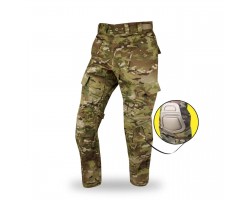 Штани армії США вогнетривкі з інтегрованими наколінниками