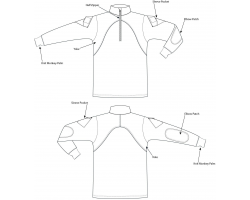 Бойова сорочка USMC DESERT MARPAT IWCS FROG-foto7