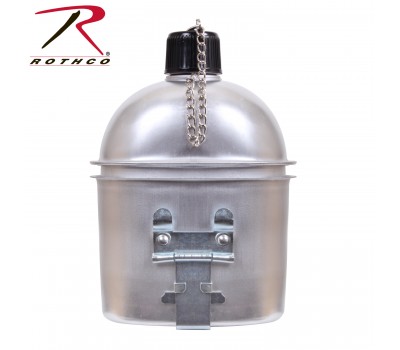 Алюмінієва фляга з казанком Rothco G.I. Style