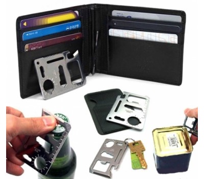 Мультитул - кредитка 11 в 1