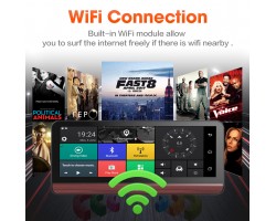 Видеорегистратор 8"Android 5.1 GPS Navi Wi-Fi ADAS Bluetooth-foto3