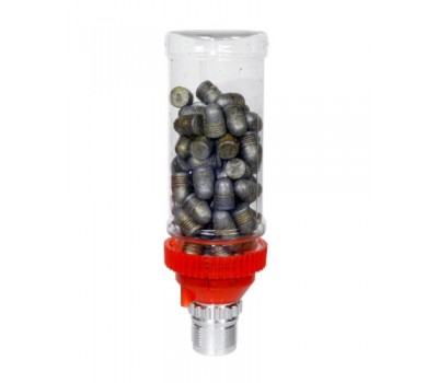 Адаптер із пляшкою для встановлення сайзера. Для брич-лок пресів.