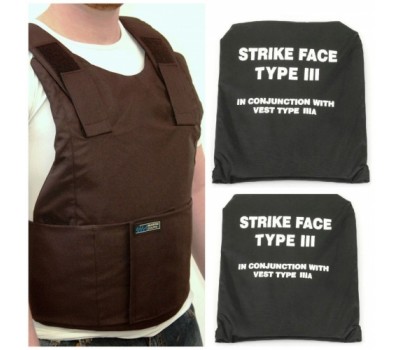 DYNEEMA бронеплита Level 3 NIJ SAPI 10" x 12"