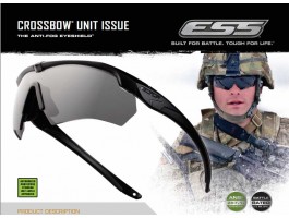 Захисні окуляри ESS Crossbow (2 скла)