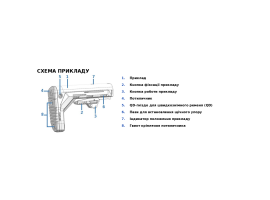 Ергономічний телескопічний приклад Вега -foto6