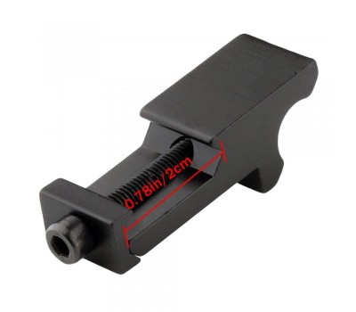 Кріплення пікатіні 1,5 см під 45 градусів