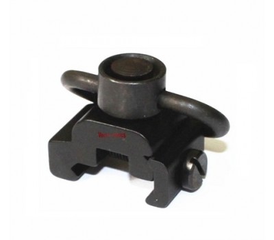 Антабка швидкознімна + кріплення за пікатінні зверху