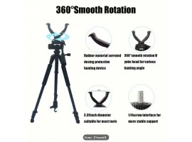 Тренога складна 55-165 см для полювання, стрільби, фотосесій-foto2