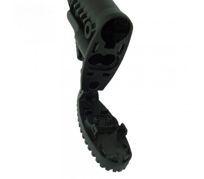 Приклад складаний FAB M4 з амортизатором для AK 47, полімер, чорний