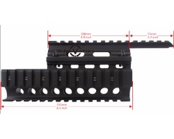 Квадрейл для АК Vector Optics SCRA-15A-foto2