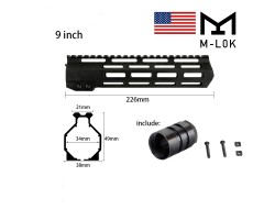 Цівка 9'' для AR15 Slim M-Lok-foto2
