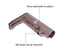 Приклад MFT М16 полегшений-foto7