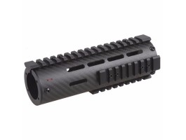 Цівка Carbon Fiber 7 "Handguard Rail Mount Цівка Carbon Fiber 7 "Handguard Rail Mount